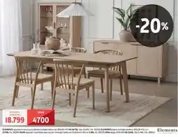 Bohus ELEMENTS SPISEBORD tilbud
