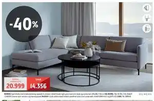 Bohus NORDIC HJØRNESOFA tilbud