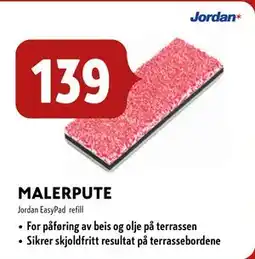 Byggmakker MALERPUTE tilbud