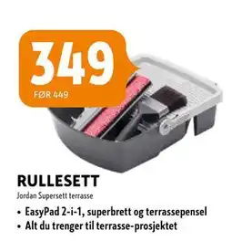 Byggmakker RULLESETT tilbud