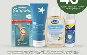 Vitusapotek Scholl Revitalising fotbad, 275 g tilbud