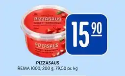 Rema 1000 PIZZASAUS tilbud