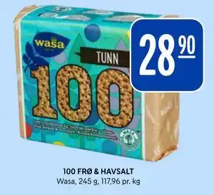 Rema 1000 100 FRØ & HAVSALT tilbud