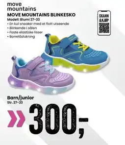 Sport Outlet MOVE MOUNTAINS BLINKESKO tilbud