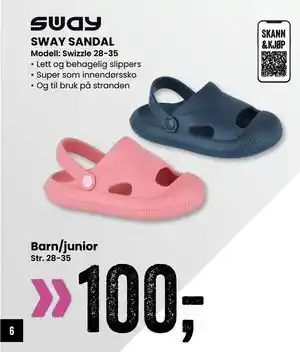 Sport Outlet SWAY SANDAL tilbud