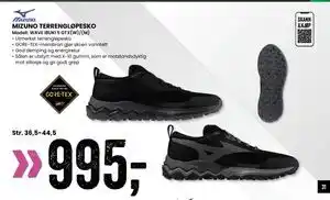 Sport Outlet MIZUNO TERRENGLØPESKO tilbud