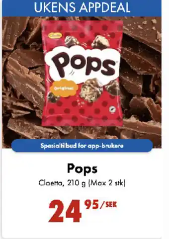 Nordby Supermarket Pops tilbud