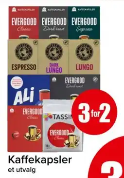 Spar Kaffekapsler tilbud