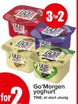 Spar GO'MORGEN Yoghurt tilbud