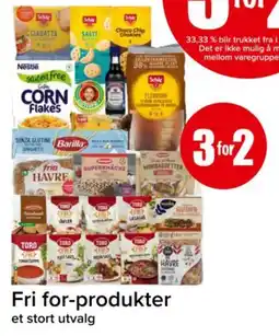 Spar Fri for-produkter tilbud