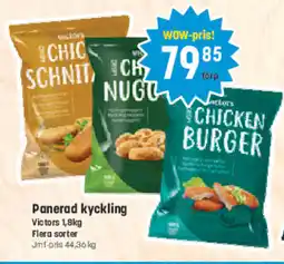 Eurocash Panerad kyckling tilbud