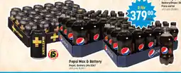 Eurocash Pepsi max & battery tilbud