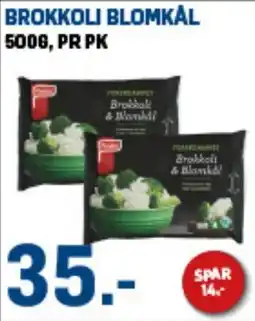 Price Lagerbutikk Brokkoli blomkål tilbud