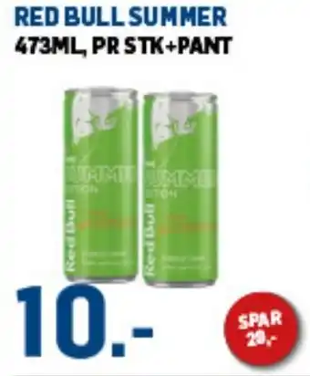 Price Lagerbutikk RED BULL Summer tilbud