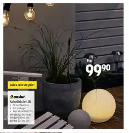 Jula Solcellekule led tilbud