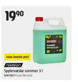 Jula HAMRON Spylervæske sommer tilbud