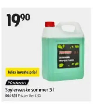 Jula HAMRON Spylervæske sommer tilbud