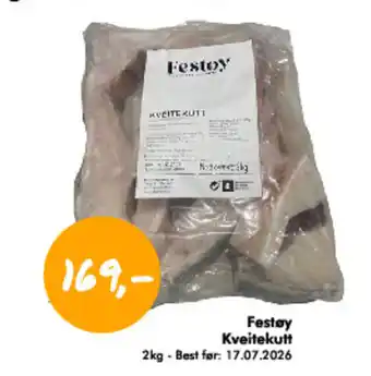 Havaristen Festøy kveitekutt tilbud