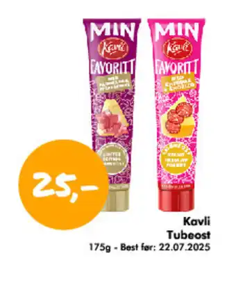 Havaristen KAVLI Tubeost tilbud