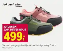 Sport 1 JOTUNHEIM SJOA SURFER WP JR tilbud