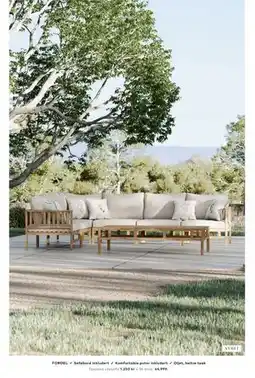 Skeidar Toscana utesofa tilbud
