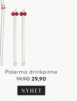 Skeidar Palermo drinkpinne tilbud