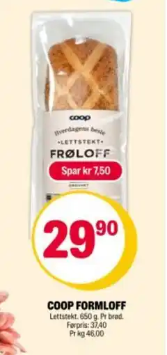 Coop Extra COOP Formloff tilbud