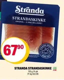 Coop Extra STRANDA Strandaskinke tilbud