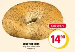 Coop Extra Coop fine horn tilbud