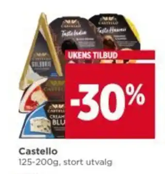 Meny Castello tilbud