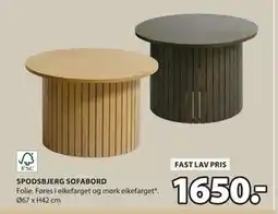 JYSK SPODSBJERG SOFABORD tilbud