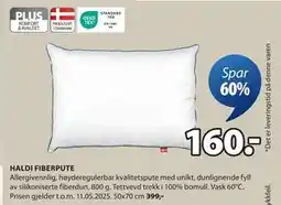JYSK HALDI FIBERPUTE tilbud