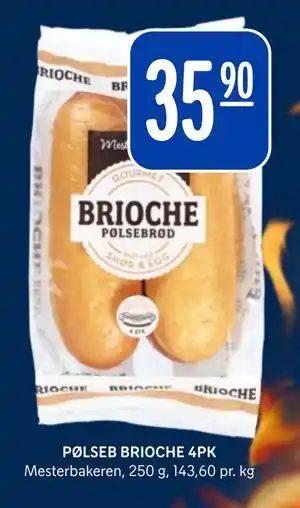 Rema 1000 PØLSEB BRIOCHE 4PK tilbud