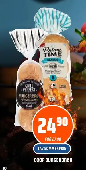 Coop Obs COOP BURGERBRØD tilbud