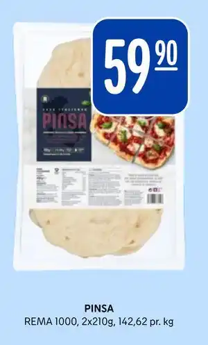 Rema 1000 PINSA tilbud