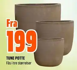 Obs Bygg TUNE POTTE tilbud