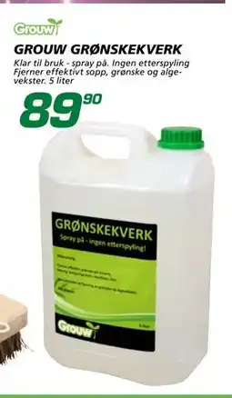 Coop Byggmix GROUW GRØNSKEKVERK tilbud
