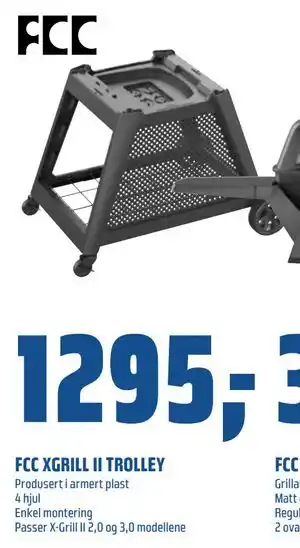 Coop Obs FCC XGRILL II TROLLEY tilbud