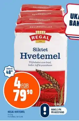 Coop Obs REGAL HVETEMEL tilbud