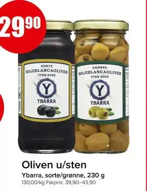 Spar Oliven u/sten tilbud