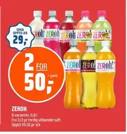 Coop Obs ZEROH tilbud