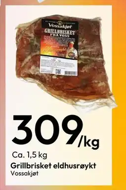 Gigaboks Grillbrisket eldhusrøykt tilbud