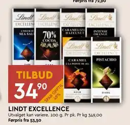 Coop Mega LINDT EXCELLENCE tilbud