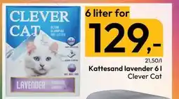 Gigaboks Kattesand lavender 6 l tilbud