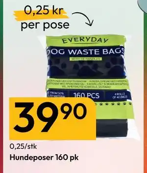 Gigaboks Hundeposer 160 pk tilbud