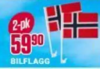Europris BILFLAGG tilbud
