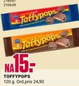 Europris TOFFYPOPS tilbud