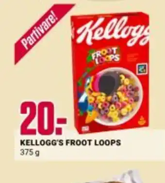 Europris KELLOGG'S FROOT LOOPS tilbud