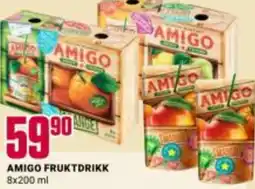 Europris AMIGO FRUKTDRIKK tilbud