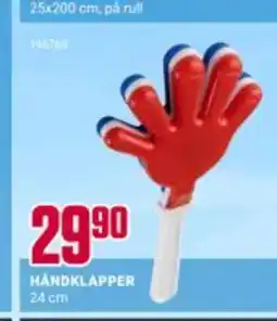 Europris HÅNDKLAPPER tilbud